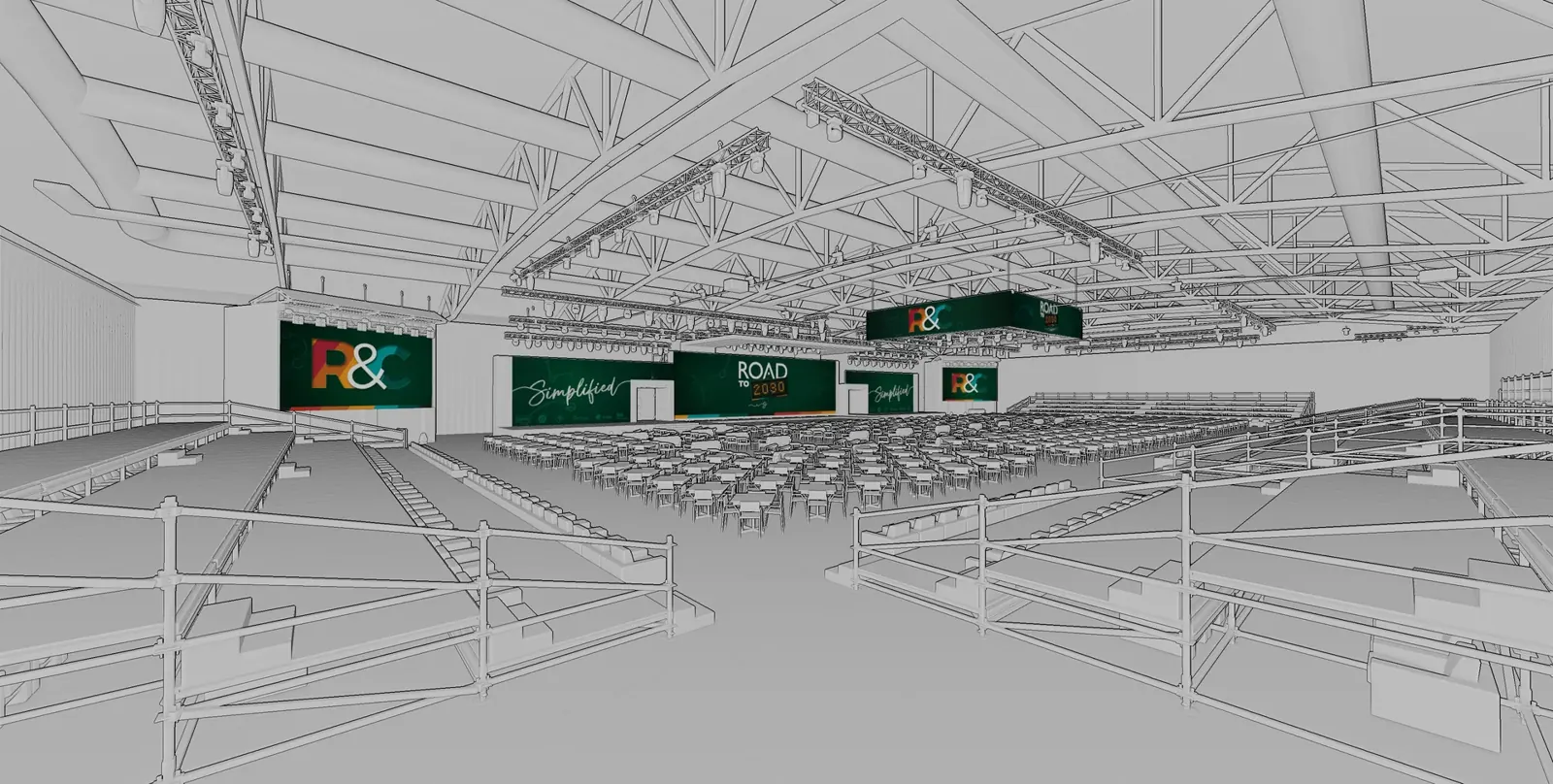 FNB R&C Conference 2025, high wide view — Clay