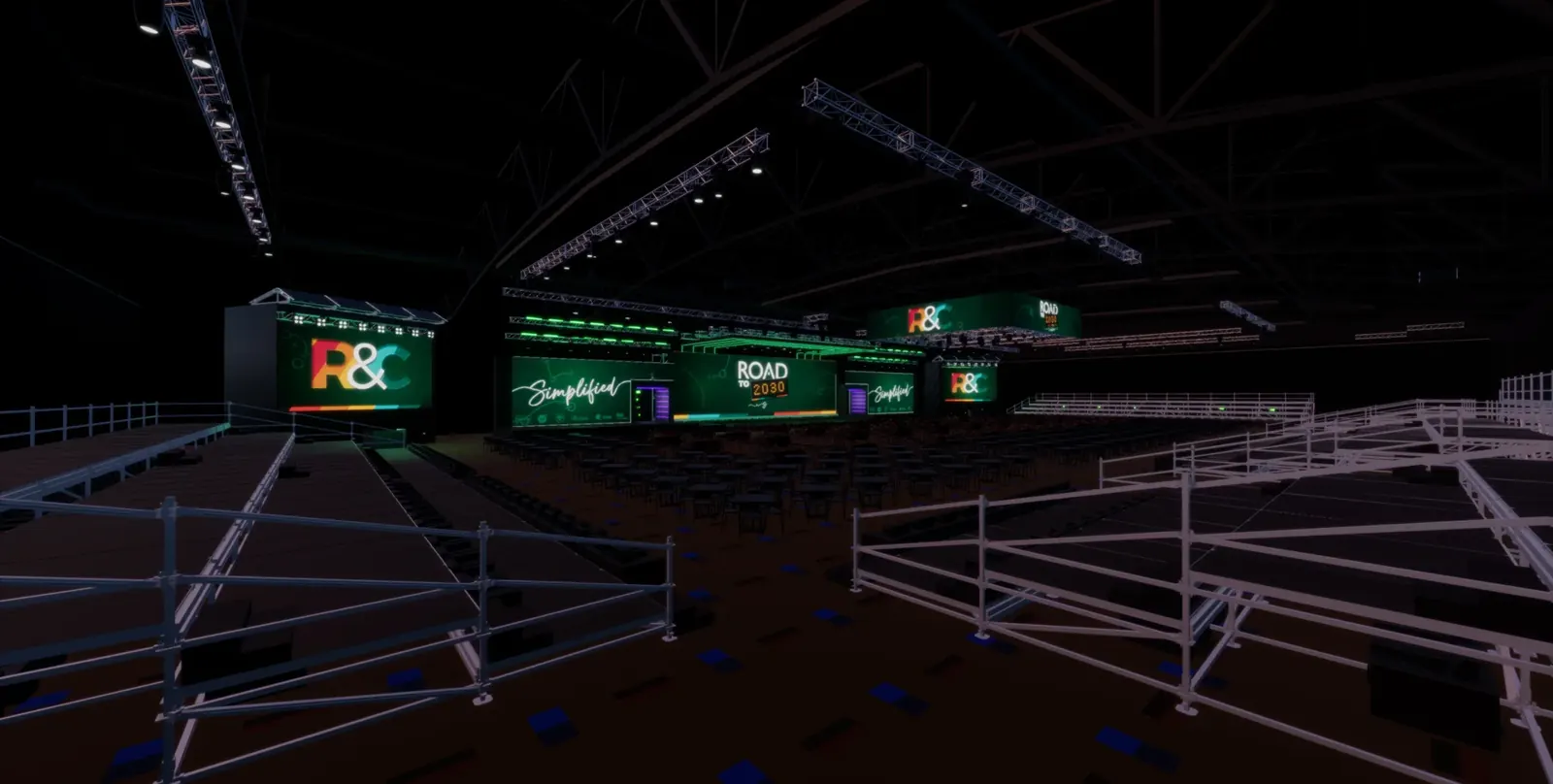 FNB R&C Conference 2025, high wide view — Render